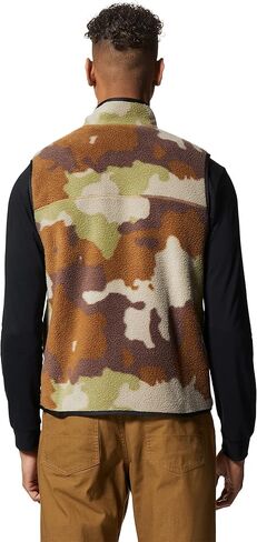 Mountain Hardwear Men's HiCamp Fleece Vest for Hiking, Travel, Backpacking, and Everyday Wear in Saudi Arabia