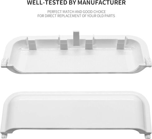 Unbreakable W10714516 W10861225 Dryer Door Handle Replacement Part by Sikawai Compatible with Whirlpool Amana Crosley Dryers-Replaces AP5999398,PS11731583,W10861225VP in Saudi Arabia