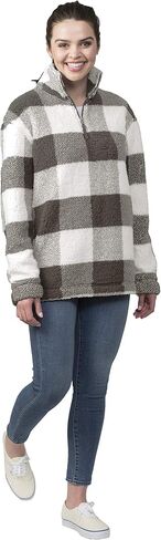 boxercraft Sherpa Quarter Zip Pullover, Warm & Cozy, Adult Sizes in Kuwait