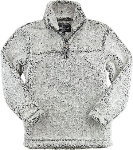 boxercraft Sherpa Quarter Zip Pullover, Warm & Cozy, Adult Sizes in Kuwait