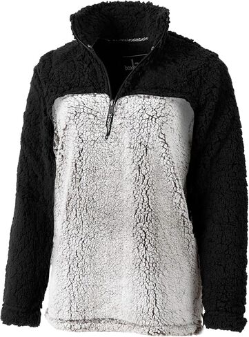 boxercraft Sherpa Quarter Zip Pullover, Warm & Cozy, Adult Sizes in Kuwait