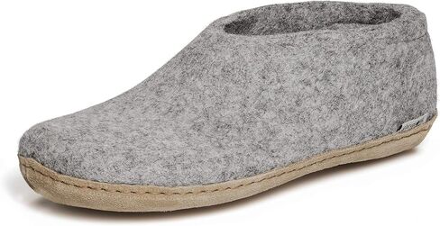 Glerups Wool Shoe Leather Outsole Grey EU 39 (US Women's 8.5-9) Medium in Kuwait