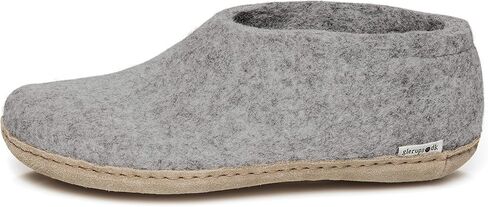 Glerups Wool Shoe Leather Outsole Grey EU 39 (US Women's 8.5-9) Medium in Kuwait