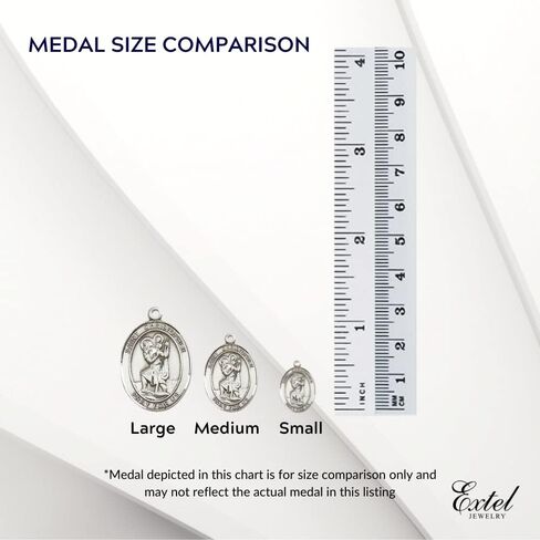 EXTEL Large Oval Pewter St Bonaventure Medal in Saudi Arabia