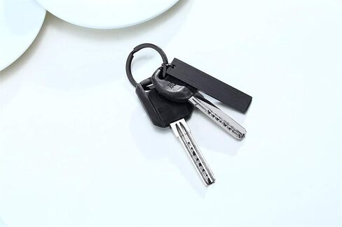 VNOX Custom Engraving Stainless Steel Medical Alert ID Identification Keychain Key Ring in Saudi Arabia