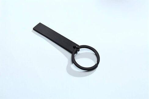 VNOX Custom Engraving Stainless Steel Medical Alert ID Identification Keychain Key Ring in Saudi Arabia
