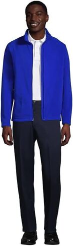 Lands' End Men's Full-Zip Mid-Weight Fleece Jacket in Saudi Arabia