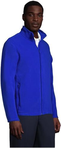 Lands' End Men's Full-Zip Mid-Weight Fleece Jacket in Saudi Arabia