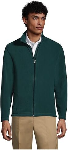 Lands' End Men's Full-Zip Mid-Weight Fleece Jacket in Saudi Arabia