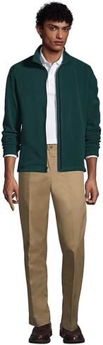 Lands' End Men's Full-Zip Mid-Weight Fleece Jacket in Saudi Arabia
