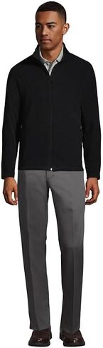 Lands' End Men's Full-Zip Mid-Weight Fleece Jacket in Saudi Arabia