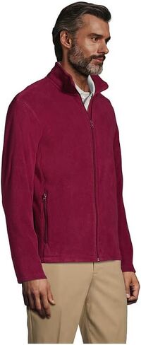 Lands' End Men's Full-Zip Mid-Weight Fleece Jacket in Saudi Arabia