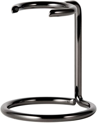 Shaving Razor and Brush Stand Universal Holder for Safety Razor Storage Shave Brush Holder, Black. in Kuwait