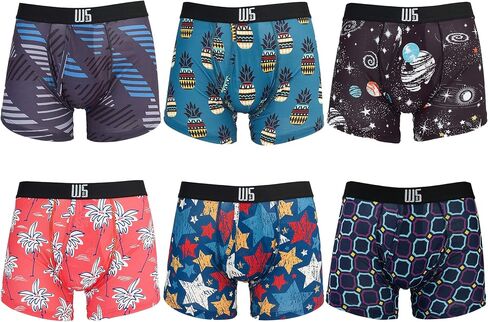 Warriors & Scholar Men’s Trunk Underwear – Moisture-wicking Trunk Boxer Briefs in Saudi Arabia