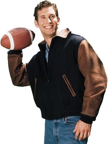 REED Men's Tall Executive Varsity Jacket Union Made in USA in Kuwait