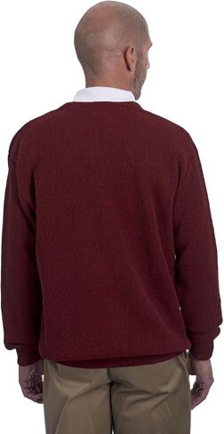 Alpaca Golf - Men's Button Down Golf Cardigan Sweater with Pockets - 100% Alpaca Wool in Saudi Arabia