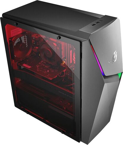 كمبيوتر روج ستريكس GL10DH المكتبي للالعاب - ايه ام دي رايزن 5 3400G، جيفورس GTX 1650، ذاكرة رام 8 جيجا، 512 جيجا بي سي اي ايه اس اس دي، واي فاي 5، ويندوز 10 هوم، GL10DH-PH552 in Saudi Arabia