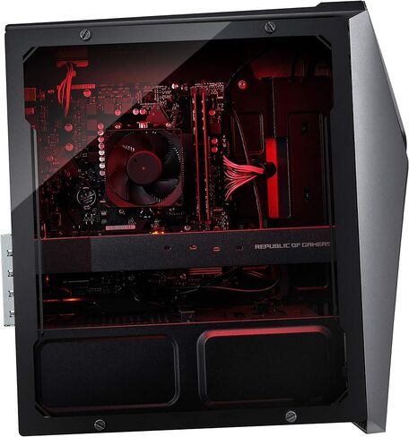 كمبيوتر روج ستريكس GL10DH المكتبي للالعاب - ايه ام دي رايزن 5 3400G، جيفورس GTX 1650، ذاكرة رام 8 جيجا، 512 جيجا بي سي اي ايه اس اس دي، واي فاي 5، ويندوز 10 هوم، GL10DH-PH552 in Saudi Arabia