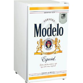 Modelo Compact Fridge with Bottle Opener, 90 L/ 95 Quart 3.2 Cubic Foot for Snacks,Beverages, Juice, Beer, Den, Dorm, Office, Games Room, or RV in Saudi Arabia
