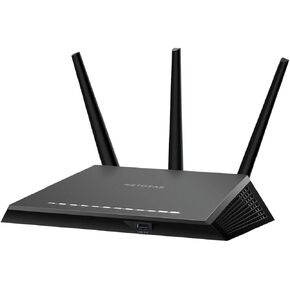 NETGEAR Nighthawk R7350 AC2400 Router: Fast Beamforming Wi-Fi for Gaming, 4K UHD Streaming. 2400Mbps, 2500 Sq Ft, QoS, Dual Core, 2.4 + 5GHz, 5 x GIGABIT + USB 3.0 Port, Smart WiFi Router R7350-NAS in Saudi Arabia