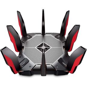 TP-Link - Archer AX11000 Tri-Band Wi-Fi 6 Router - Black/Red (Renewed) in Kuwait