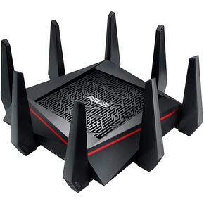 ASUS WiFi Gaming Router (RT-AC5300) - Tri-Band Gigabit Wireless Internet Router, Gaming & Streaming, AiMesh Compatible, Included Lifetime Internet Security, Adaptive QoS, Parental Control, MU-MIMO in Saudi Arabia