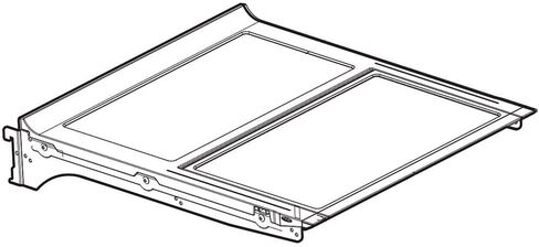 LG AHT73234040 Refrigerator Shelf Assembly Genuine Original Equipment Manufacturer (OEM) Part in Saudi Arabia