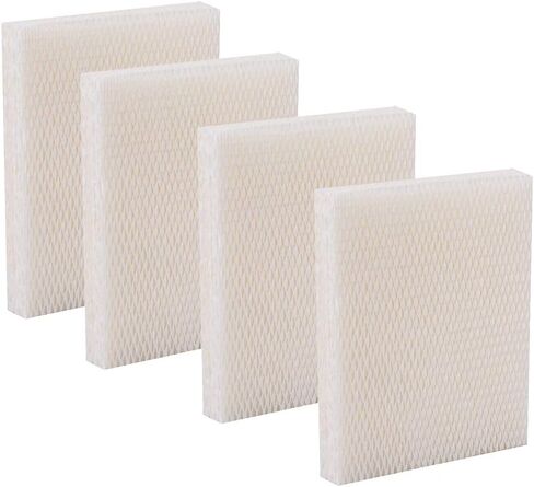 عبوة من 4 قطع غيار مرطب للهواء HFT600 مرشح T للهوني ويل HEV615 وHEV620 - تناسب جهاز ترطيب الهواء البارد HEV615 HEV620 HEV615B HEV615W HEV620B HEV620W HEV620W HEV620W in Kuwait