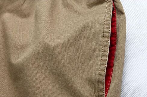 YGT Men's Full Cotton Full Elastic Waist Cargo Performance Baseline Short in Kuwait