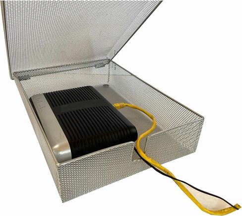 WiFi Router Guard Cover - Blocks EMF Exposure While You can Still use Your Router - Blocks 5G - (This is The Original Invented by us, All Others are Copies) in Saudi Arabia