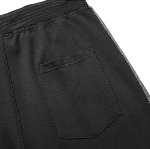 Thobisy Mens Shorts Casual Cotton Workout Elastic Waist Short Pants Drawstring Beach Shorts with Zipper Pockets in Saudi Arabia