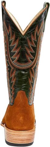 Horsepower HP9500 Men's Top Hand Camel Suede Rough Out 13' Emerald Top Cutter Toe Boot Tan 11.5 D in Saudi Arabia