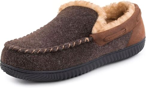 RockDove Men's Hearthfire Memory Foam Moc Slipper in Saudi Arabia