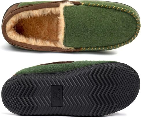 RockDove Men's Hearthfire Memory Foam Moc Slipper in Saudi Arabia