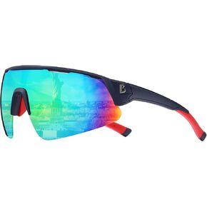 100 CLASSIC Polarized Sports Sunglasses Wraparound Design TR90 Lightweight Frame With UV 400 Protection Glasses for Women Men in Saudi Arabia