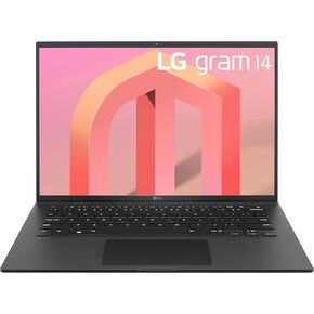 LG gram (2022) 14Z90Q Ultra Lightweight Laptop, 14" (1920 x 1200) IPS Display, Intel Evo 12th Gen i7 1260P Processor, 16GB LPDDR5, 512GB NVMe SSD, FHD Webcam, WiFi 6E, Thunderbolt 4, Windows 11, Gray