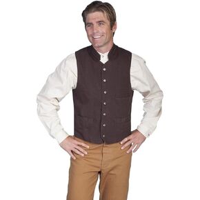 Scully Rangewear Men's Rangewear Standup Round Collar Vest in Kuwait