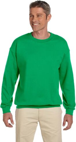 Gildan Men's Heavyweight Waistband Sweatshirt, Irish Green, 5XL in Saudi Arabia