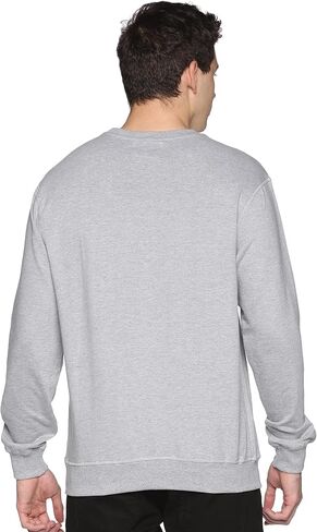Sweatshirt for Men’s 100% Cotton Crewneck Long Sleeve Heavyweight Regular Fit Pullover Warm Plain Top in Saudi Arabia