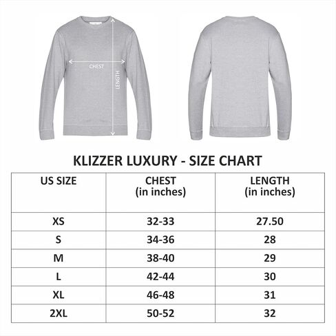 Sweatshirt for Men’s 100% Cotton Crewneck Long Sleeve Heavyweight Regular Fit Pullover Warm Plain Top in Saudi Arabia