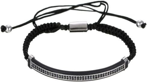 Imperial Crown King 18K Gold CZ Beads Bracelet Luxury Charm Fashion Bangle for Men Women in Saudi Arabia