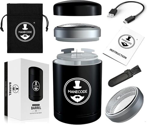 Rechargeable Mini Portable Electric Shaver - Pocket Size Washable Electric Razor - Travel Mini Razor - Men's Electric Razor - USB Travel Shaver - Electric Razor for Men - Travel Electric Razor in Saudi Arabia