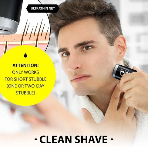 Rechargeable Mini Portable Electric Shaver - Pocket Size Washable Electric Razor - Travel Mini Razor - Men's Electric Razor - USB Travel Shaver - Electric Razor for Men - Travel Electric Razor in Saudi Arabia