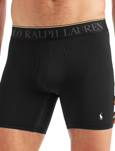 POLO RALPH LAUREN Men's 4D Flex Performance Air Boxer Briefs Regular and Long Leg 3-Pack in Saudi Arabia
