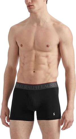 POLO RALPH LAUREN Men's 4D Flex Performance Air Boxer Briefs Regular and Long Leg 3-Pack in Saudi Arabia