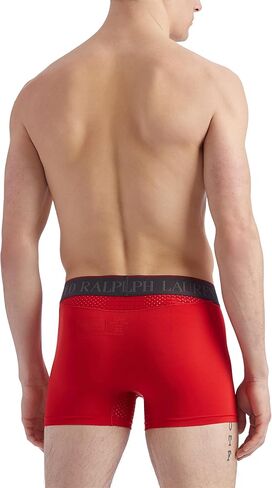 POLO RALPH LAUREN Men's 4D Flex Performance Air Boxer Briefs Regular and Long Leg 3-Pack in Saudi Arabia