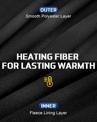 Jecery 3 Set Winter Thermal Underwear for Men Long Johns Base Layer Men Cold Weather Fleece Lined Top Bottom for Hunting Gear Sport, XX-Large Black and White in Saudi Arabia