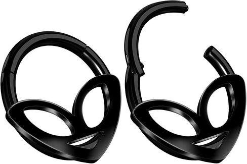 BIG GAUGES Pair of Anodized 316L Surgical Steel Alien Hinged Segment Nose Hoop Ring Piercing Cartilage Helix Septum Tragus Jewelry in Kuwait