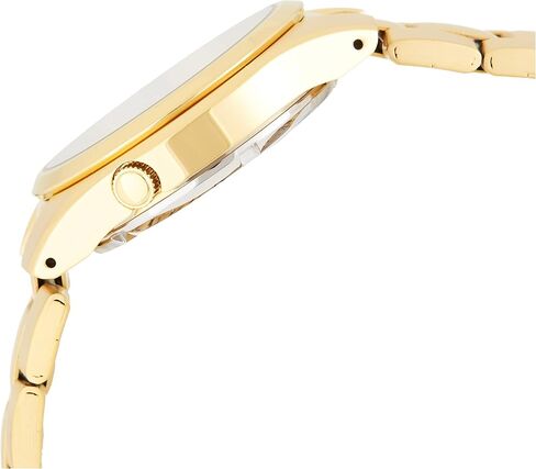 Seiko Men's SNK610 Seiko 5 Automatic Gold Dial Gold-Tone Stainless Steel Watch in Kuwait
