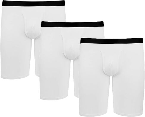Men's Modal Underwear Long Leg Boxer Briefs in Kuwait